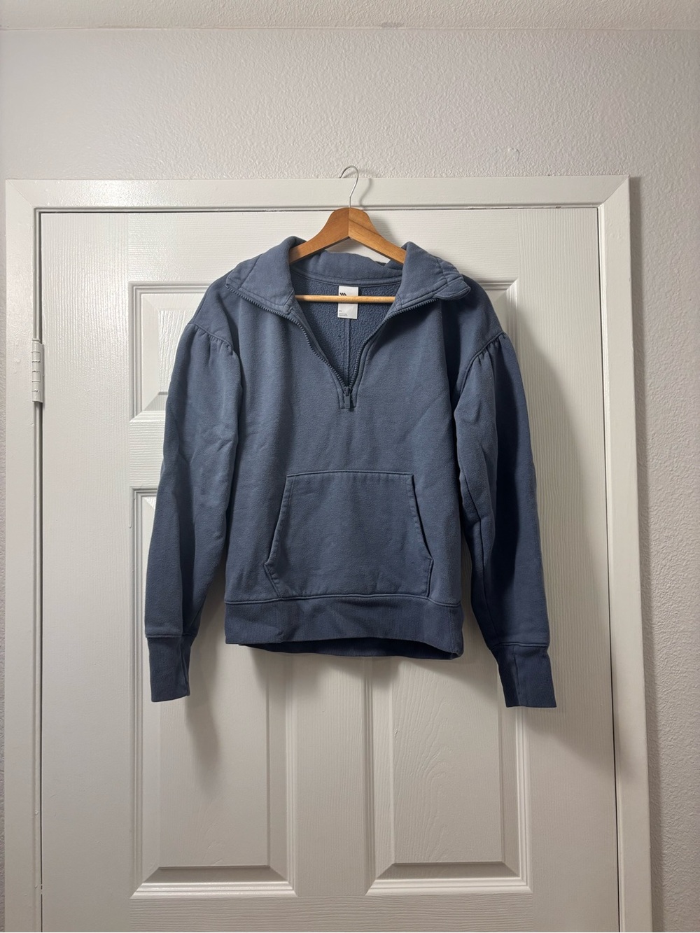 all in motion Slate Blue Half-Zip Pullover